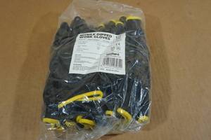 lot 352 image: 12 Nitrile Dipped Work Gloves -Small
