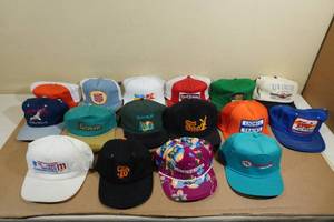 lot 353 image: Assorted Trucker Hats -Kodiak, Red Baron, Tonys Pizza, Lionel Trains, Old Dutch