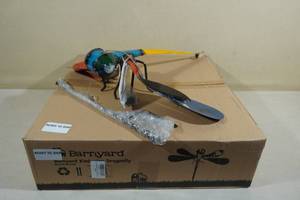 lot 356 image: Barnyard Kimberly Dragonfly Yard Ornament 4.7x25.2x20.3