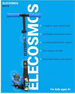 lot 20 image: Elecosmos Easy Balance Electric Scooter for Kids Ages 4-12