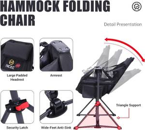 lot 25 image: Nice C Heated Hammock Camping Chair