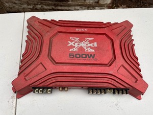 lot 11 image: Sony XPLOD XM-504Z 43 Channel Car Power Amplifier