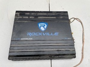 lot 20 image: Rockville RV600.1 Monoblock AB Car Amplifier with the output of 1200 Watts