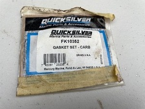 lot 40 image: Quicksilver Marine Parts Number FK10352 Gasket Set - Carb