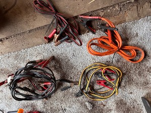 lot 54 image: Variety of Jumper Cables