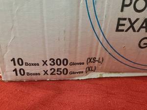 Large Size Lite Nitrile Powder Free Examination Gloves