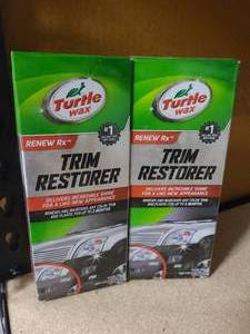 LL 2 Boxes of Turtle Wax Trim Restorer for vehicles