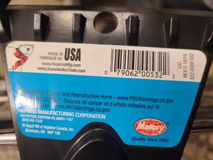 LL 1 Red and 1 Blue New Mallory Ice Scrapers