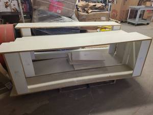 3 Tall Bookshelfs or shelves on a pallet