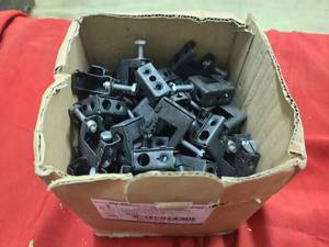 Box of Black Zinc Finished Beam Clamps