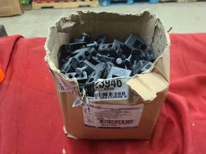 Box of Black Zinc Finished Beam Clamps