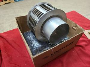 Box of new or partially used hardware for home or shop use