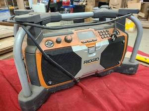 Rigid Worksite Radio Set with chargers - R8408 Jobsite Radio