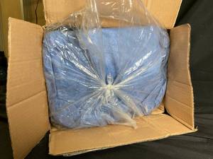 lot 5 image: KleenGuard Protective Clothing - Blue Hooded Denim Coveralls - 24-Pack