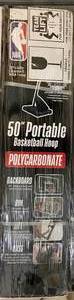 lot 23 image: 50 Polycarbonate Basketball Hoop