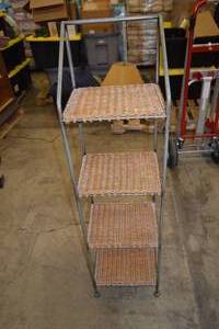 lot 19 image: Weighted Wicker RackShelf