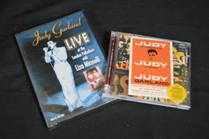 lot 65 image: Judy Garland CD and DVD Combo