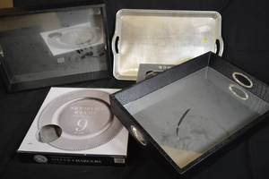 lot 144 image: Silver Dishes and Trays Set