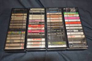 lot 153 image: Collection of Vintage Cassette Tapes