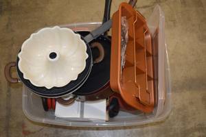 lot 209 image: Assorted Kitchen Pans, Cake Pans, Etc.