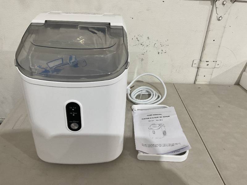  Nugget Countertop Ice Maker with Soft Chewable Pellet