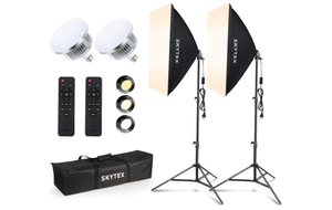 lot 215 image: skytex Continuous Photography Lighting Kit