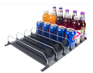 lot 303 image: Organizer for Refrigerator,Width-adjustable Push Rod Slide Rail