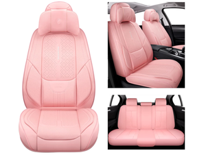 lot 378 image: NS YOLO  Universal Fit Faux Leather Car Seat Covers