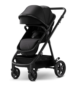lot 390 image: Mompush Meteor luxury 2-in-1 stroller bassinet into a comfy seat
