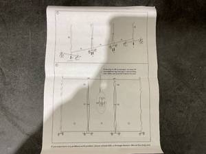 lot 207 image: 4 Panel Room Divider Screen 6Ft Tall