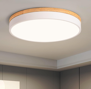lot 125 image: VIOLOEMI Modern Wood Ceiling Light