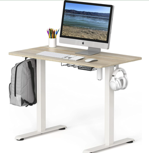 lot 326 image: SHW 40-INCH ELECTRIC HEIGHT ADJUSTABLE DESK