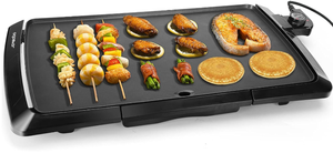 lot 244 image: Aigostar Electric Griddle Nonstick Extra Large 1500W