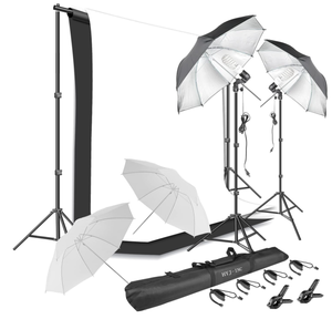 lot 295 image: HYJ-INC Photography Umbrella Continuous Lighting Kit