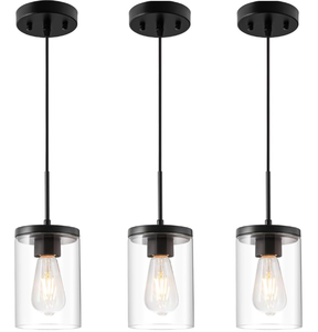 lot 415 image: OUVR Pendant Lights Kitchen Island 3 Pack