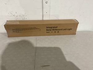 lot 126 image: Integrated Solar Billboard Led Light Eleding 24 x 4