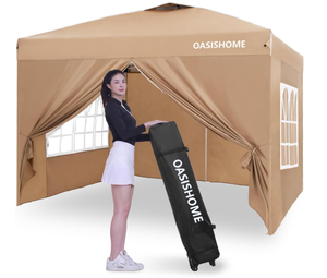 lot 41 image: OASISHOME Pop-up Gazebo Instant Canopy Tent 10x10