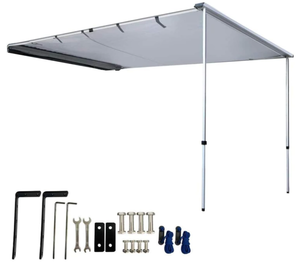 lot 49 image: DANCHEL OUTDOOR Pull-Out Car Awning for Camping Overlanding