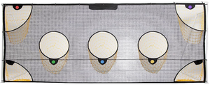 lot 148 image: PodiuMax Soccer Goal Target Net