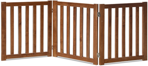 lot 472 image: LZRS Solid Hardwood Freestanding Pet Gate