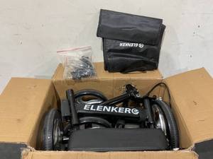 lot 487 image: ELENKER Steerable Knee Walker Deluxe Medical Scooter for Foot Injuries