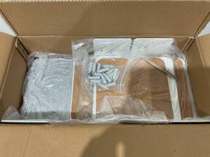 lot 490 image: Katdad Cat Wall Shelves 4 Pack - 3 Cat Shelves and 1 Cat Bed