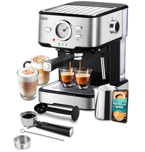 lot 65 image: Gevi Espresso Coffee Machine,Espresso Machine with Steamer