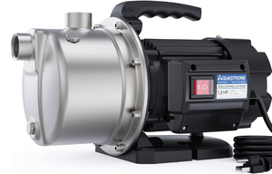 lot 81 image: Aquastrong 1.2HP Portable Shallow Well Pump Garden Pump