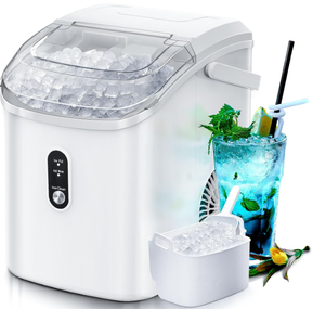 lot 93 image: Nugget Countertop Ice Maker with Soft Chewable Pellet Ice