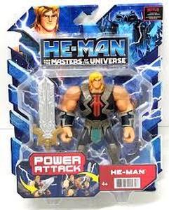 lot 2 image: He-Man and The Masters of the Universe Power Attack He-Man Figure Set