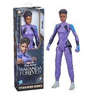 lot 20 image: Marvel Studios Black Panther Wakanda Forever Titan Hero Series Shuri Toy, 12-Inch-Scale Action Figure, Marvel Toys Kids Ages 4 and Up