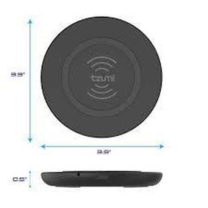 lot 65 image: Tzumi Hypercharge Fast Wireless Charging Pad