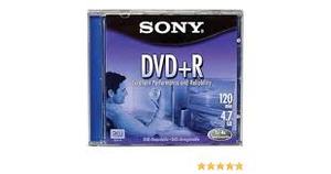 lot 72 image: Sony - DVD Recordable Media - DVD R - 1-4x - 4.70 GB - 5 Pack