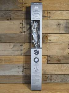 lot 82 image: Evergreen 32 LED Dcor Bubble Branches, 2-pack (Silver)